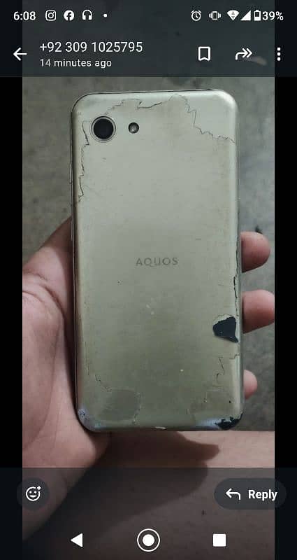 aquos r 4gb 64gb PTA approve 2