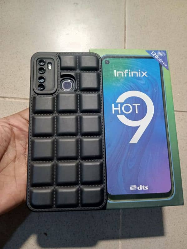 infnix hot 9 4 128gb 0