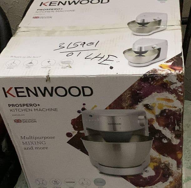 Kenwood dough maker 3