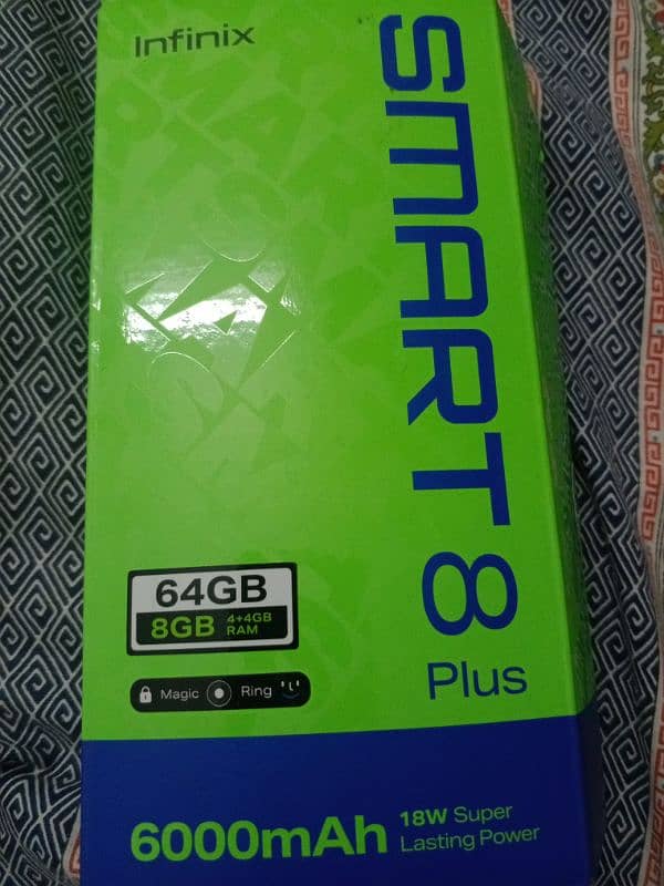 Infinix smart 8 plus 4/64 6000 mAh battery 1