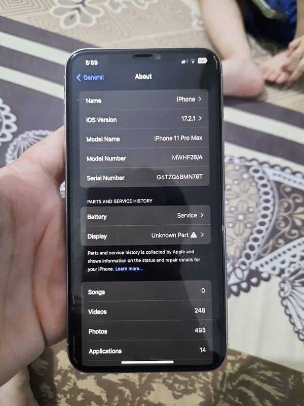 Iphone 11 pro max 64gb (PTA Approved) 2