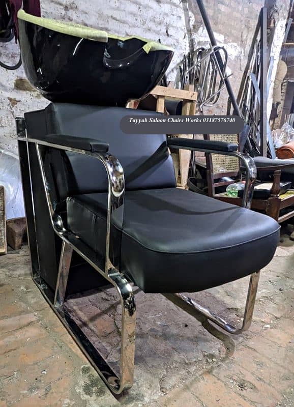 Saloon Chair/Parlour Chair/Shampoo Unit/Pedicure/Manicure/Salon Chair 6