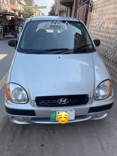 Hyundai Santro 2004 model geniuine car home used car non accidental