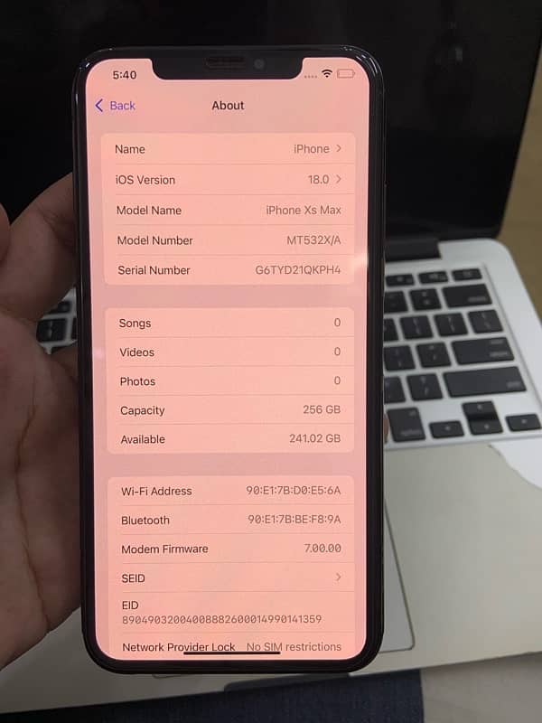 Iphone Xs Max PTA approved 2