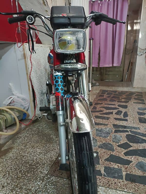 honda 125 fully modified scratch less bike original raining 7