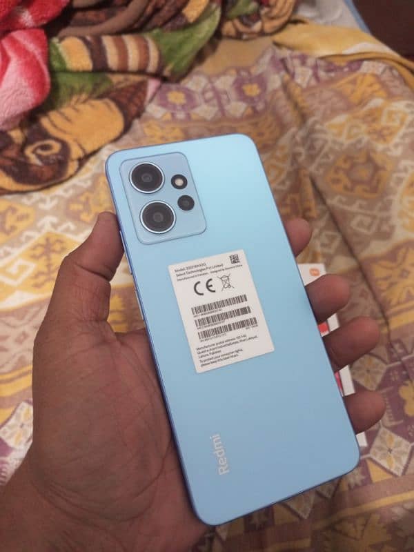 Redmi note 12 8gb 128gb with box only 0