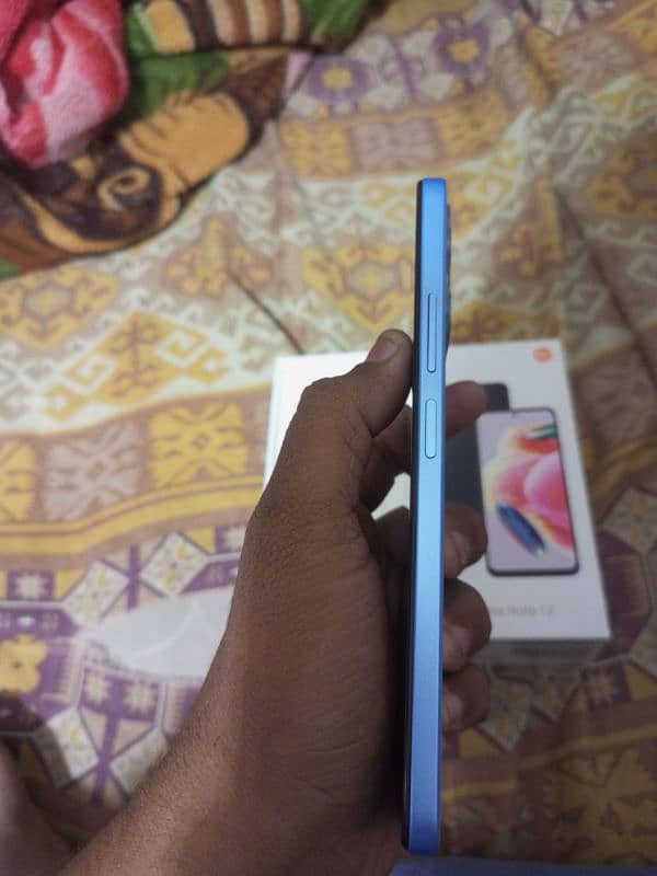 Redmi note 12 8gb 128gb with box only 2