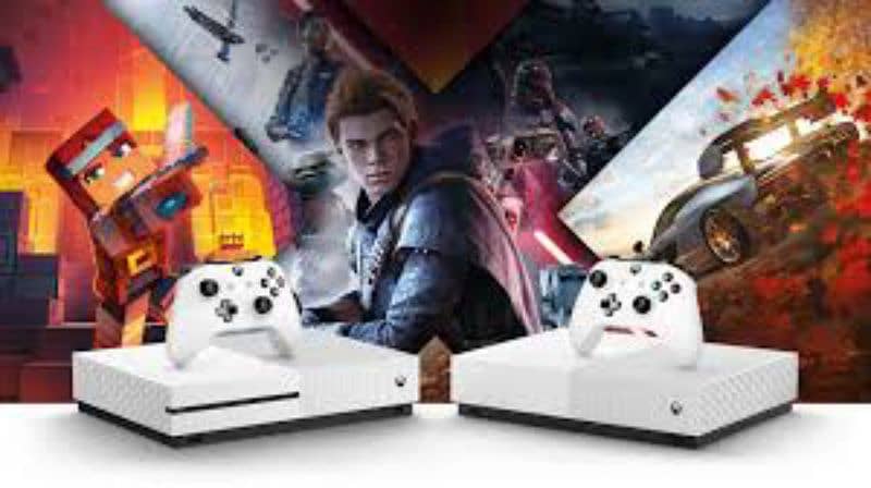 Xbox one s 1tb with games installed 0