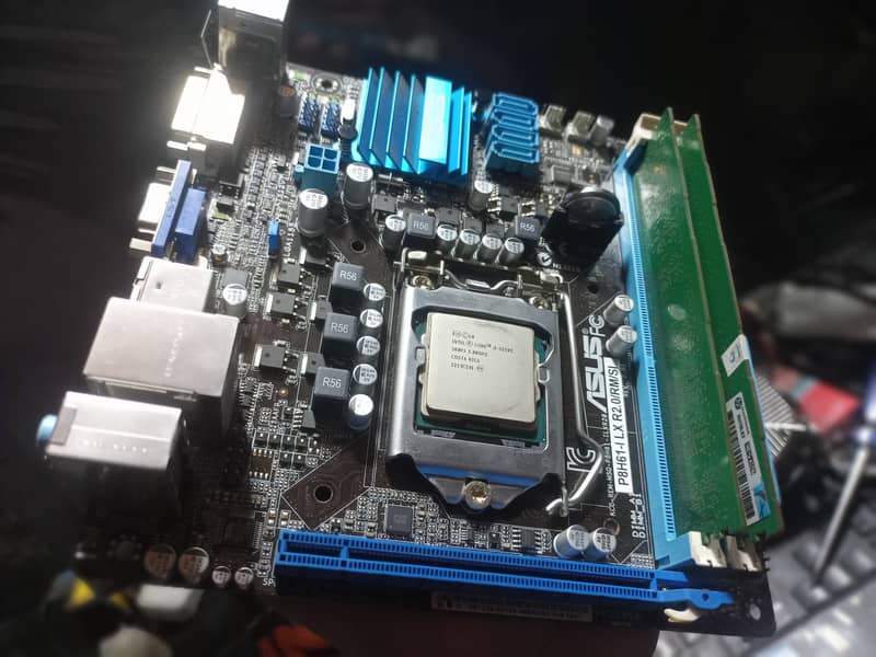 Asus H61 Gaming Motherboard with Core i5 3rd Gen+ 4GB Ram 0