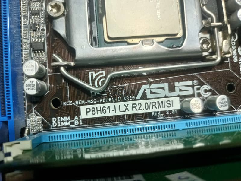 Asus H61 Gaming Motherboard with Core i5 3rd Gen+ 4GB Ram 2