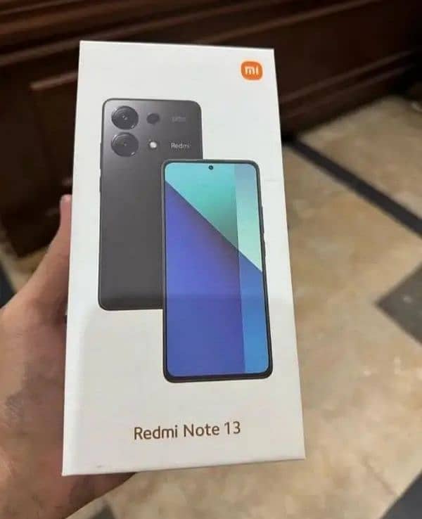 Redmi note 13 for sale storage 8 /256 hi  whatsapp number 03055299643. 0