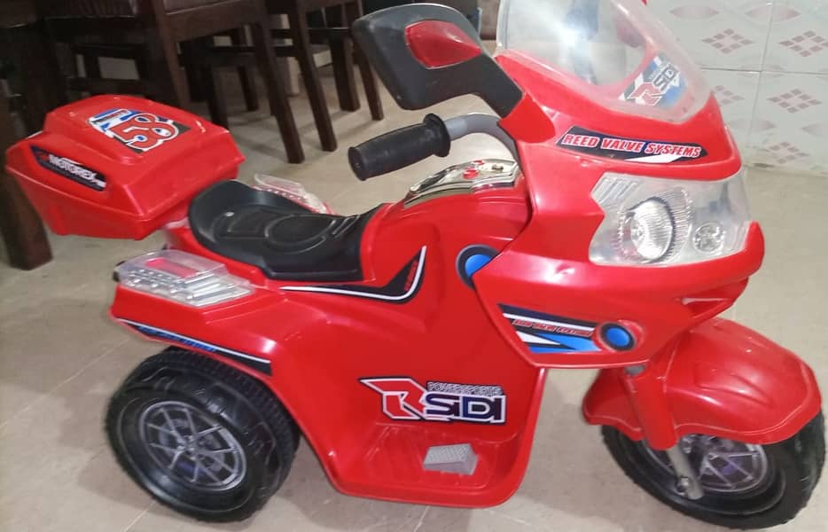 EXCELLENT RECHARGEABLE BIKE FOR SMALL KIDS 7