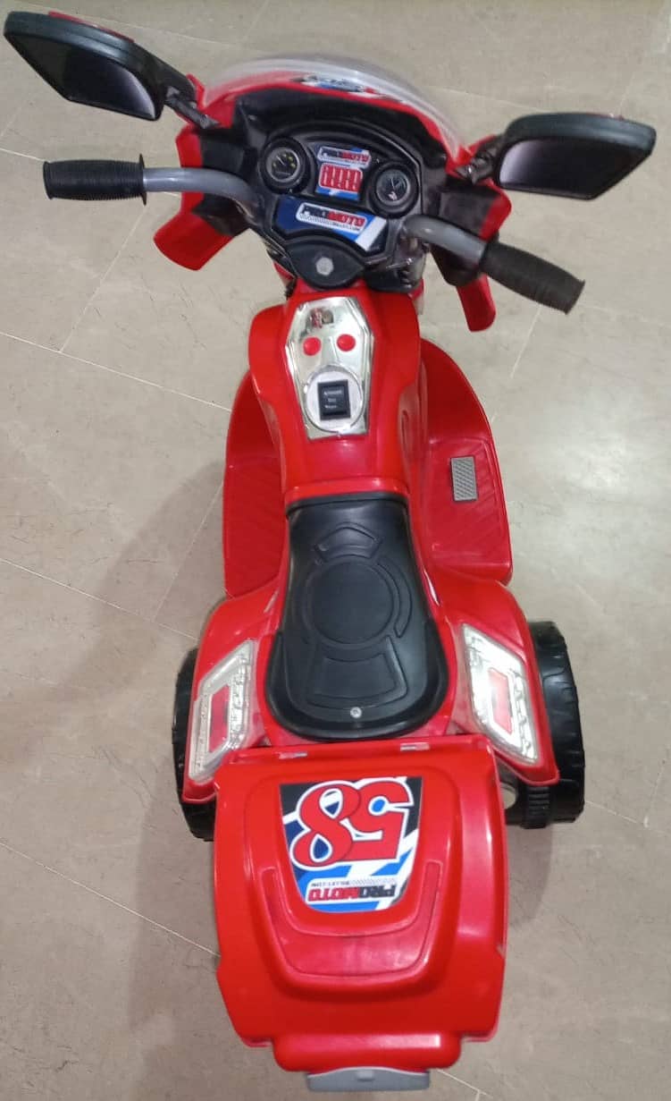 EXCELLENT RECHARGEABLE BIKE FOR SMALL KIDS 10