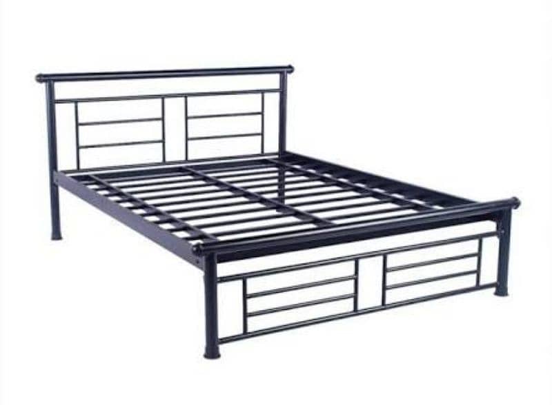 Iron bed / iron bed dressing side table / Double bed /Bed /  Furniture 7