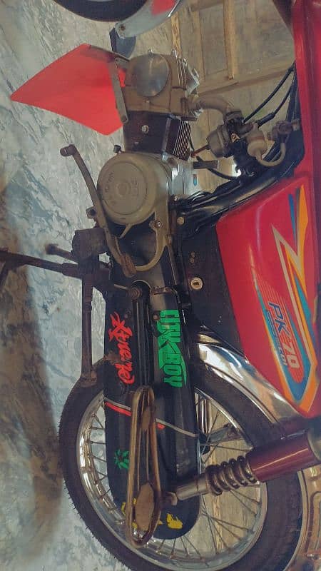 Power PK 70cc bike For Sale 03288394776 3