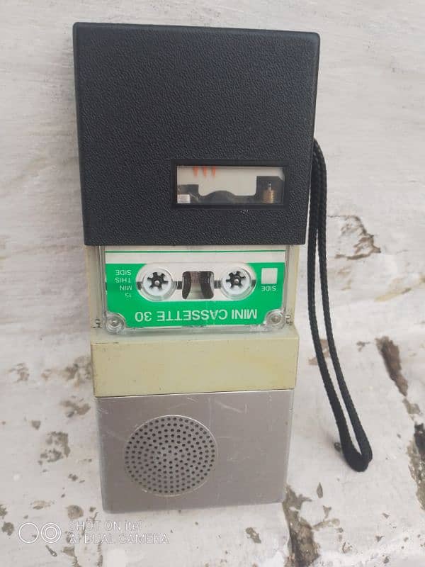 vintage pocket mini cassette recorder 3