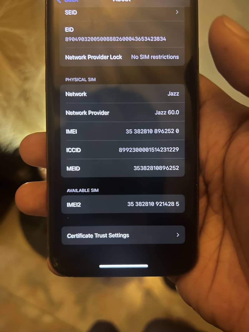 Iphone 11 pro 256 Gb PTA APPROVED 1