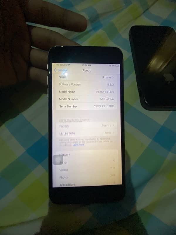 iphone 6splus 64gb all ok condition is good ph#03228433542 8