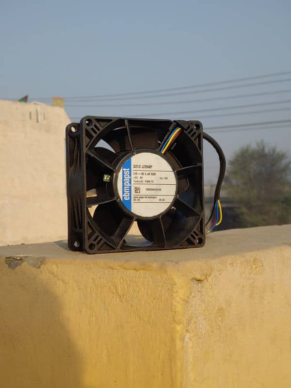 Ebmpapst 3212 J/2H4P DC Fan - High Performance Cooling 12v highspeed 0