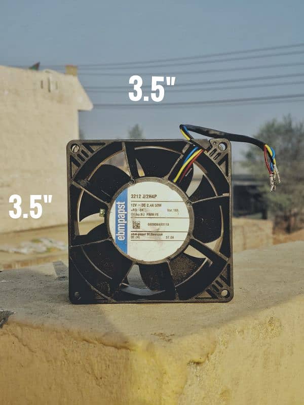 Ebmpapst 3212 J/2H4P DC Fan - High Performance Cooling 12v highspeed 2