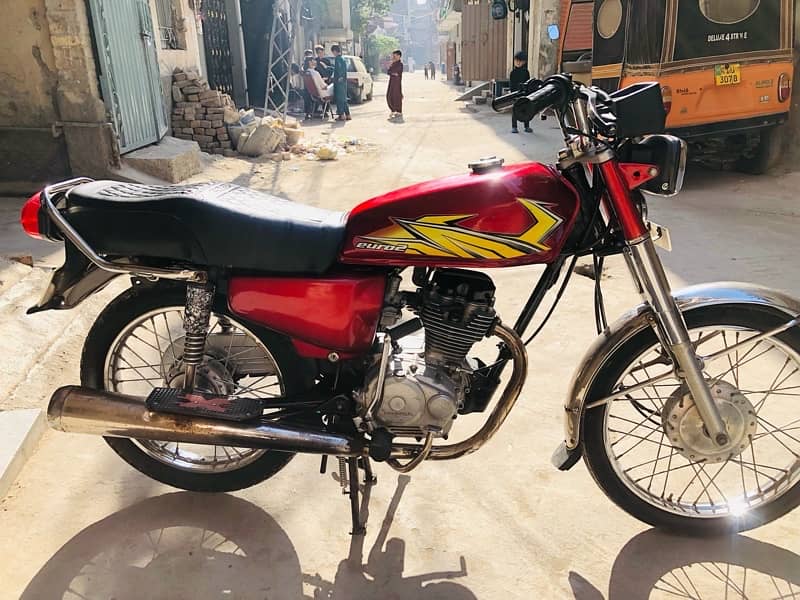 honda 125 down model 7