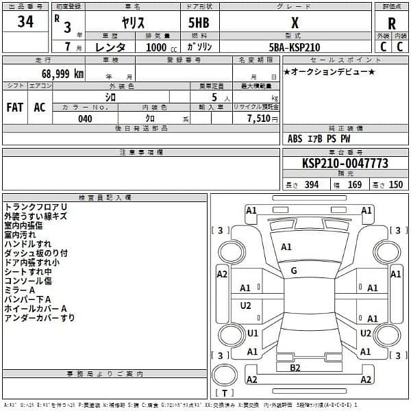 Japanese Toyota Yaris Hatchback 2021 14