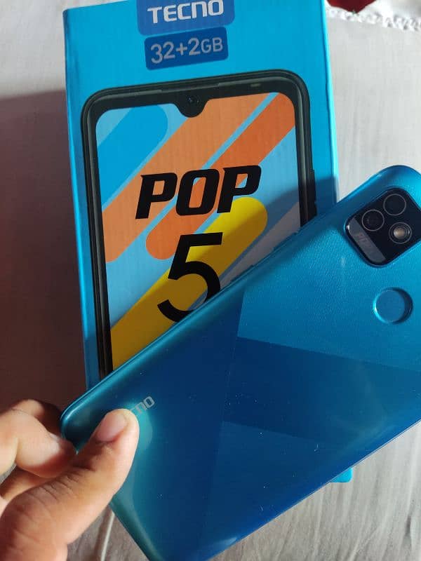 Tecno pop5 2/32  condition 10/10 1