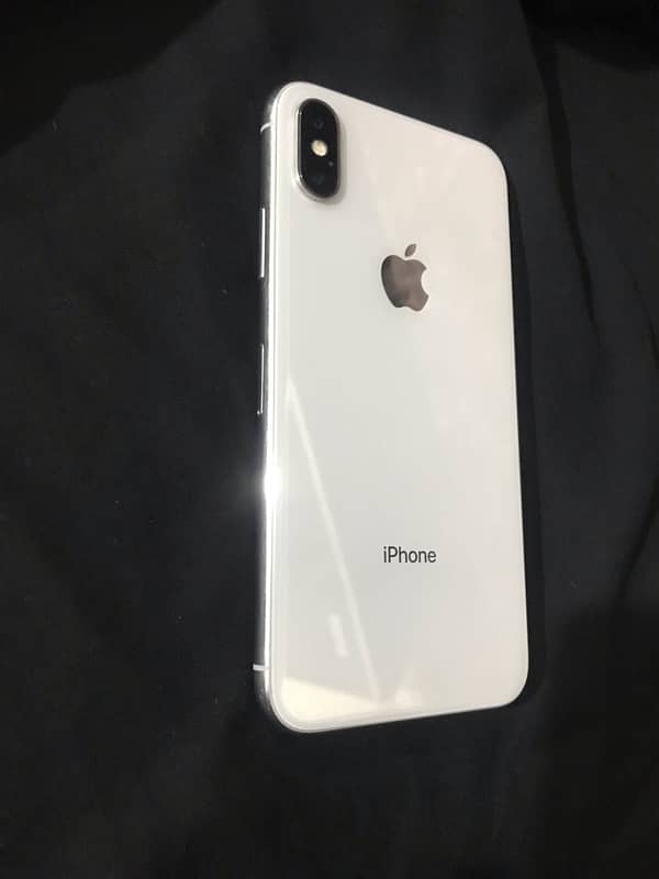 iPhone X 256gb pta approved white colour 0