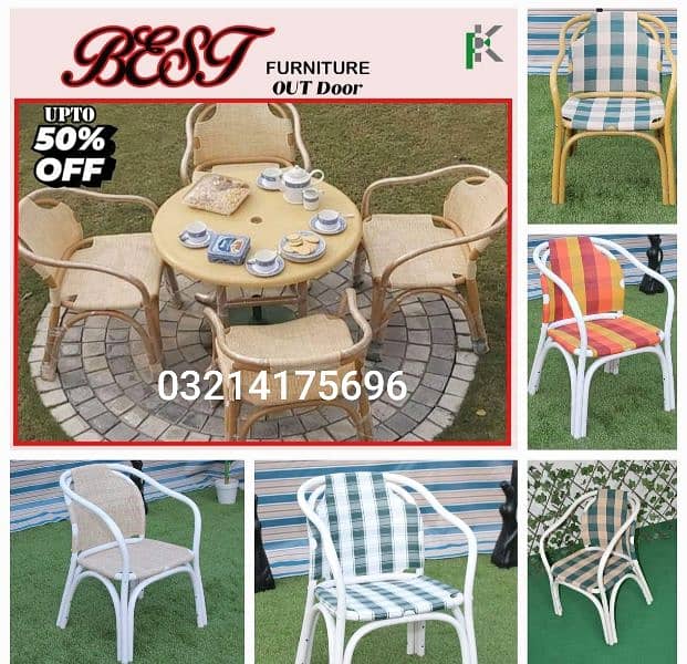 RATTNA OUTDOOR GARDEN UPVC FURNITURE SOFA SET CHAIRS TABLE UMBRELLA 1