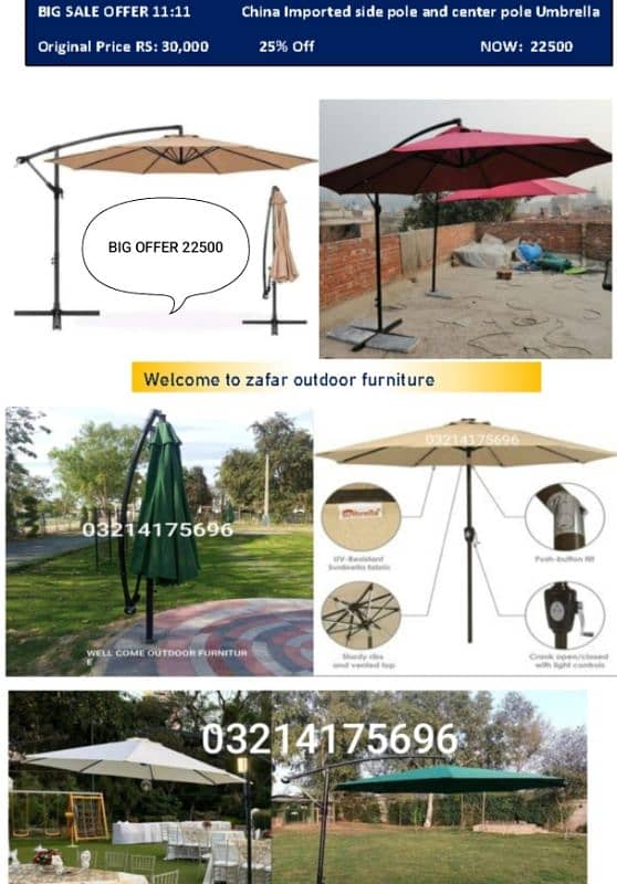 RATTNA OUTDOOR GARDEN UPVC FURNITURE SOFA SET CHAIRS TABLE UMBRELLA 16