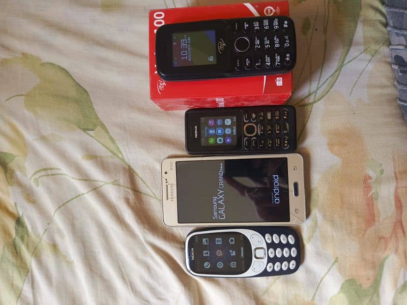 sale my all mobile Samsung's itel nokia 108 3310 03122270051 2