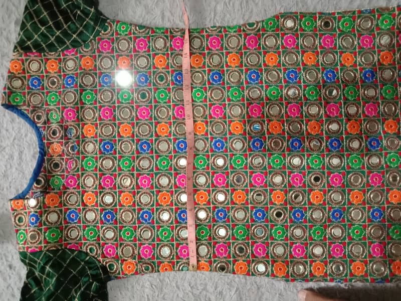 shrara and kurti with mirror work 9