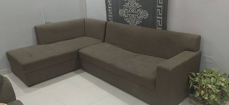 L shape Sofa for sale 0