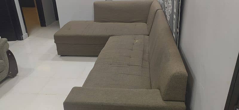 L shape Sofa for sale 1