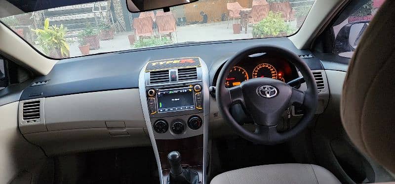 Toyota Corolla GLI 2012 abs brake,beautiful home used car 17