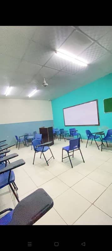 running school for rent setup for sale in wapda town very hot location brand school 2