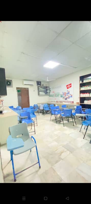 running school for rent setup for sale in wapda town very hot location brand school 4