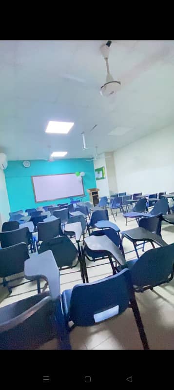 running school for rent setup for sale in wapda town very hot location brand school 7