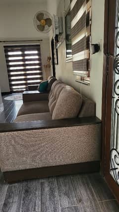 6 Seater Grey Sofa Set for sale