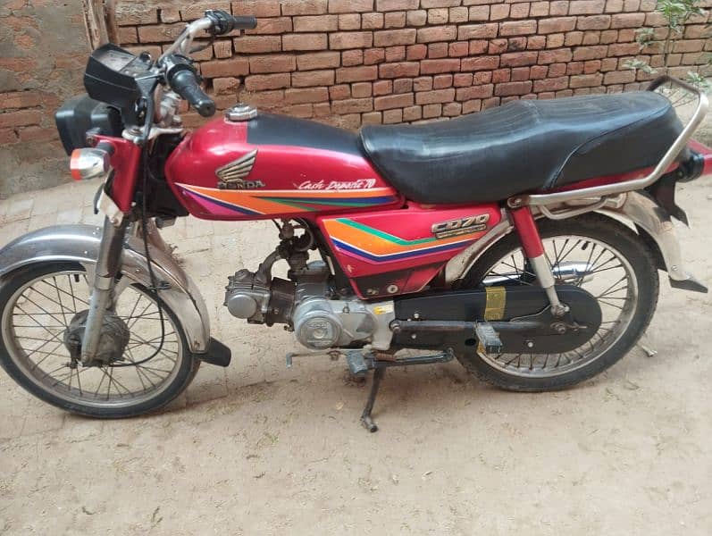 Honda cd 70 modal 2018 and 2012 3