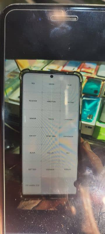 samsung S20 ultra screen panal 0