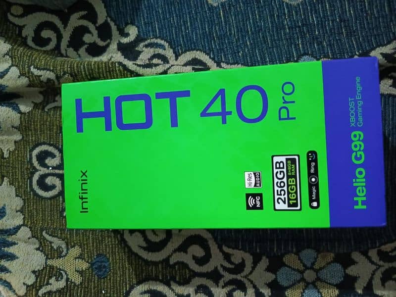 Infinix hot 40 pro 6