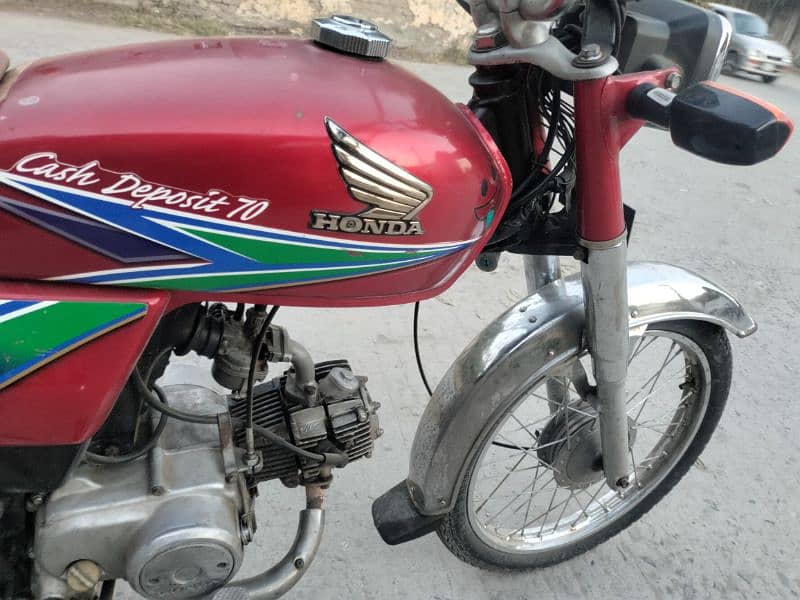 Honda CD70 model 2013 Rawalpindi number 03341511728 1