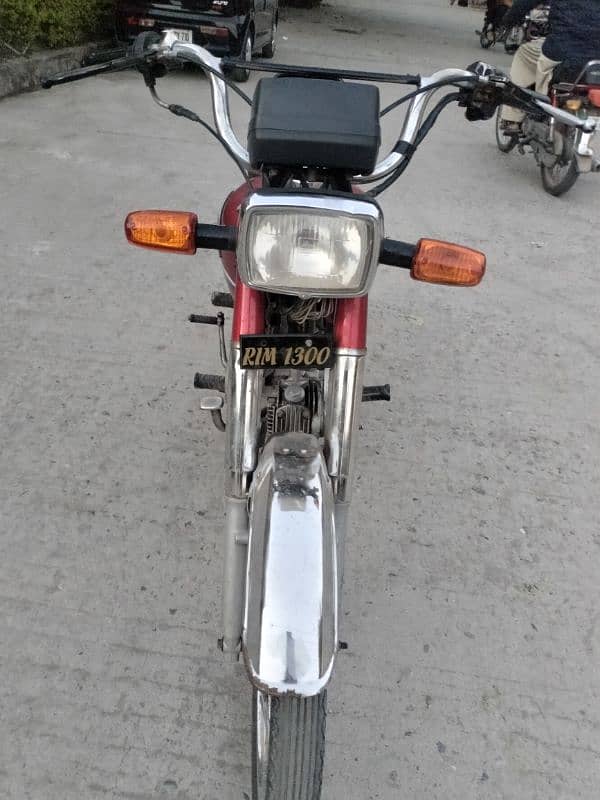 Honda CD70 model 2013 Rawalpindi number 03341511728 3