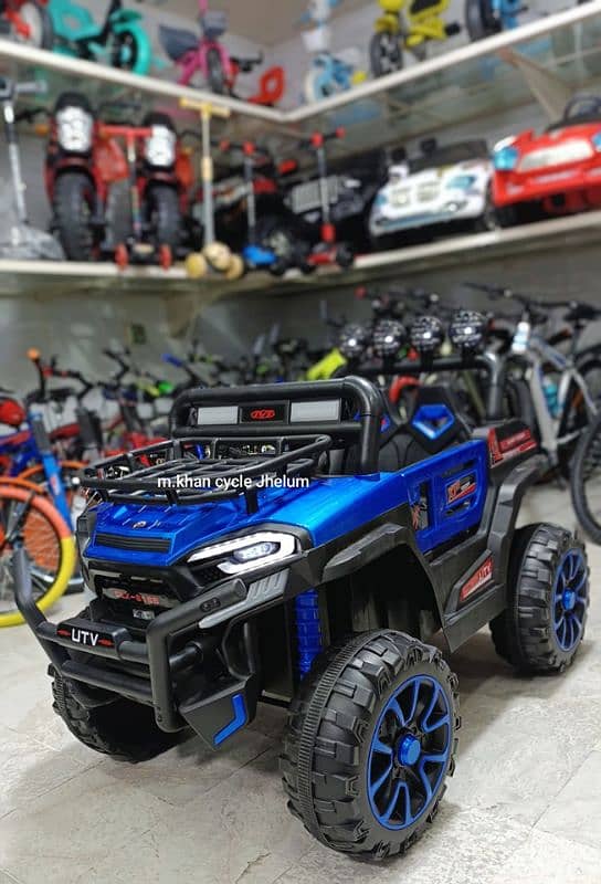 jeep kids electric battery operated RC 4×4 very biggg size superb 5