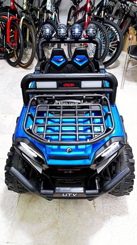 jeep kids electric battery operated RC 4×4 very biggg size superb 7