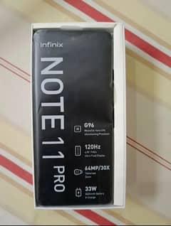 infinix note 11 pro 8+5/128 10/10 complete box never open or repair