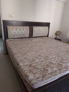 complete bed set wardrobes, dressing and mattress 10 inch