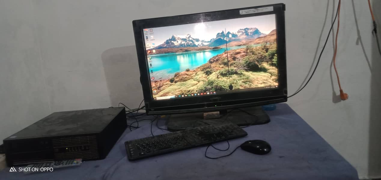 32 inch Japanese led and Hp CPU core i5 0