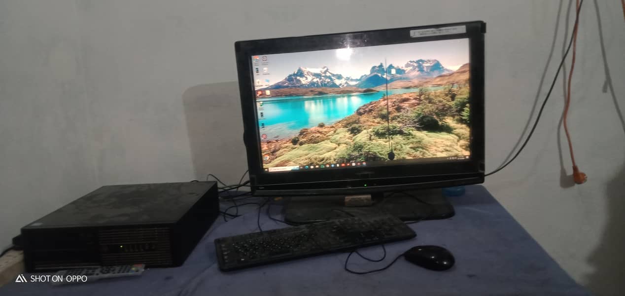 32 inch Japanese led and Hp CPU core i5 1